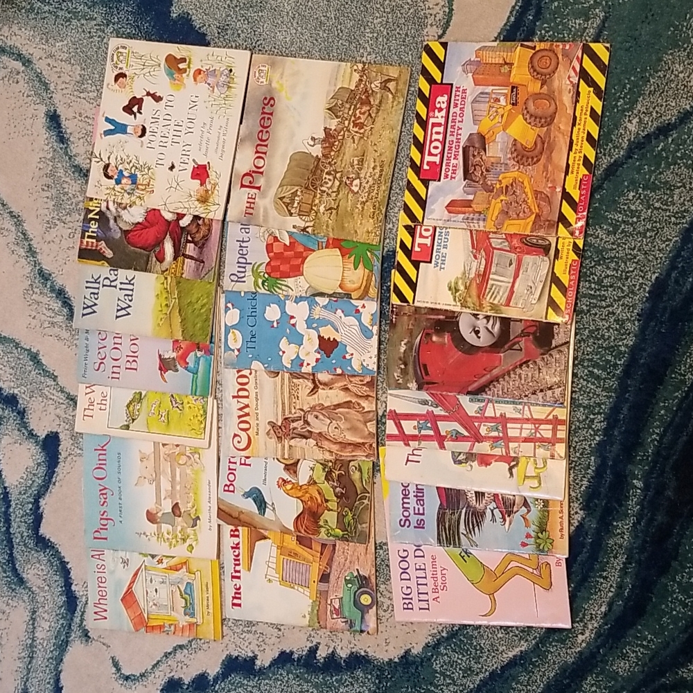 Lot of Vintage Children's Books 1970s